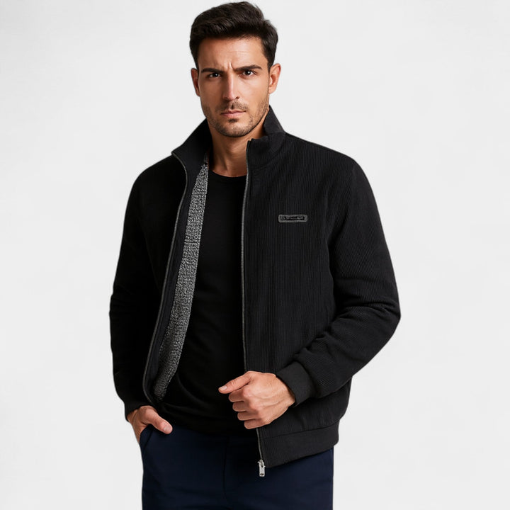 Veste homme velours côtelé coupe décontractée - style intemporel raffiné