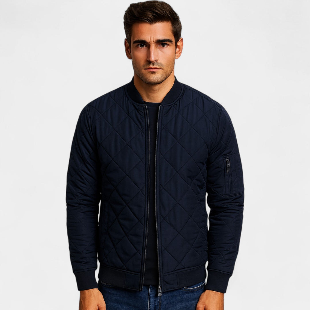 Blouson bomber homme coton – style streetwear casual