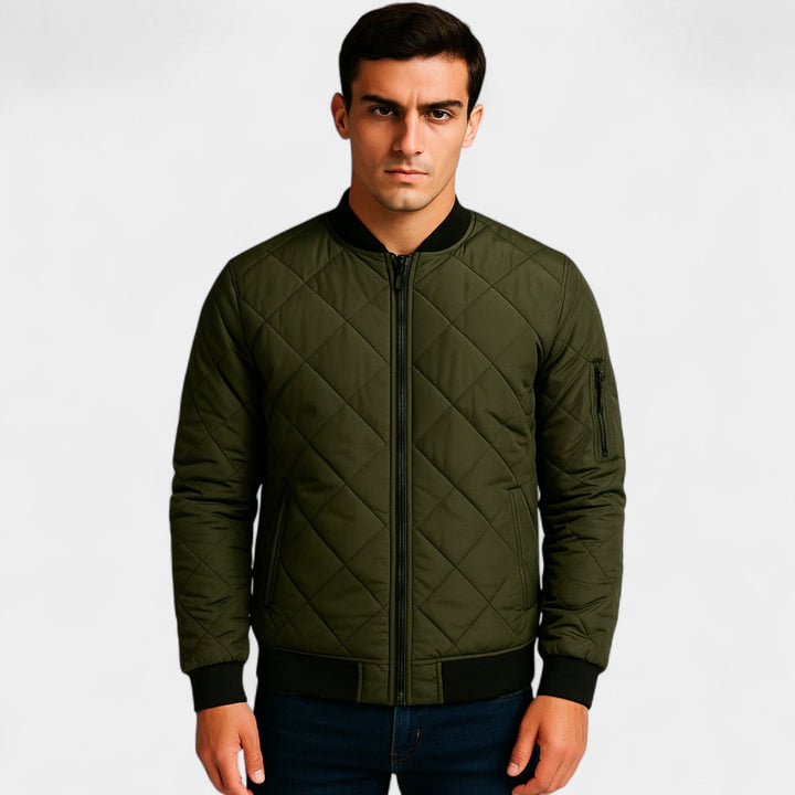 Blouson bomber homme coton – style streetwear casual