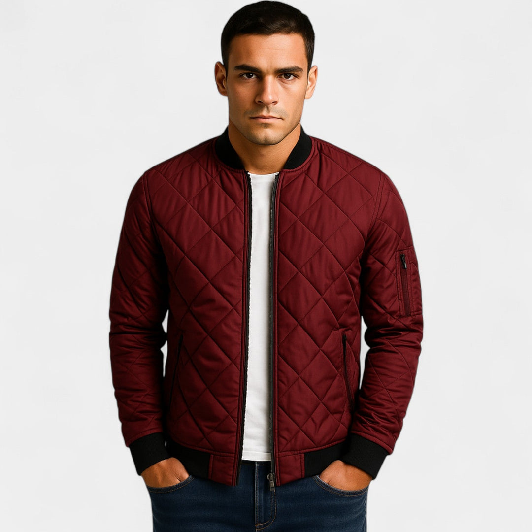 Blouson bomber homme coton – style streetwear casual