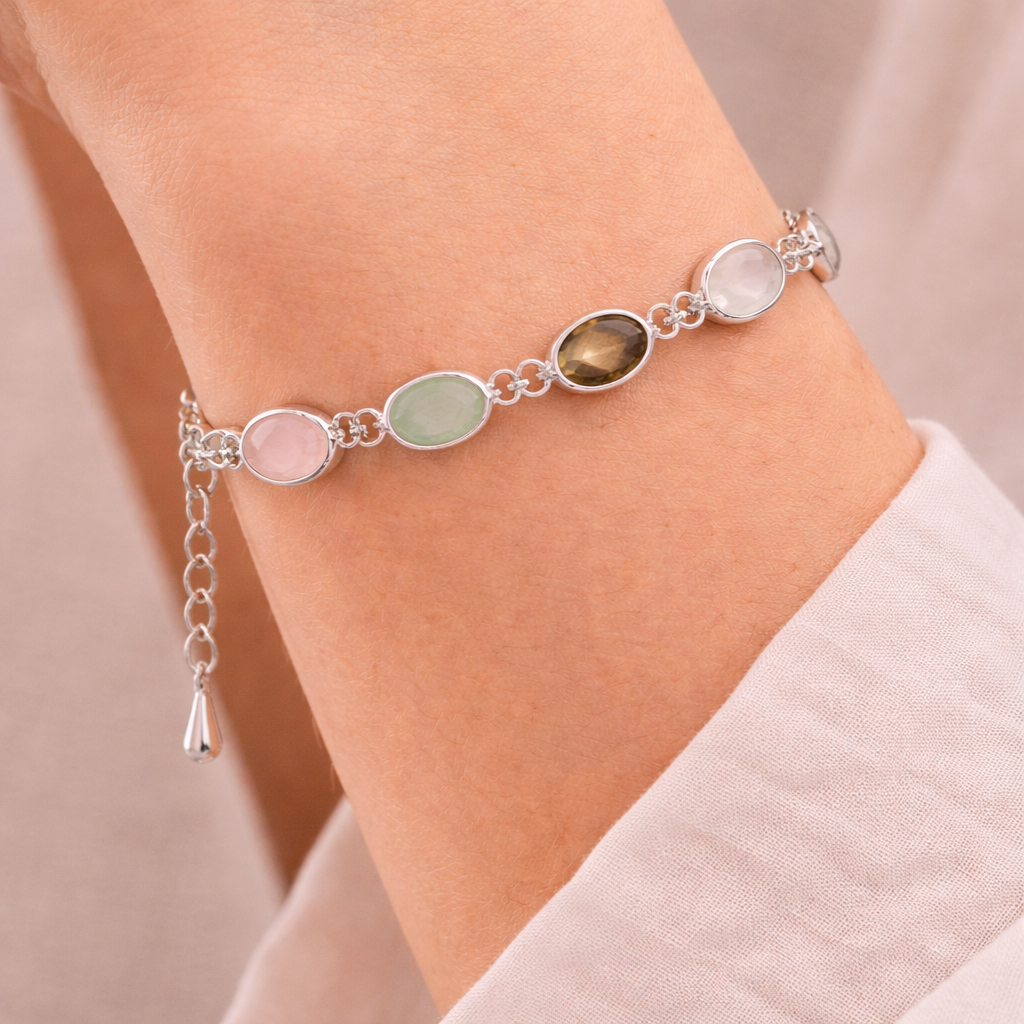 Bracelet Pierres Facettées