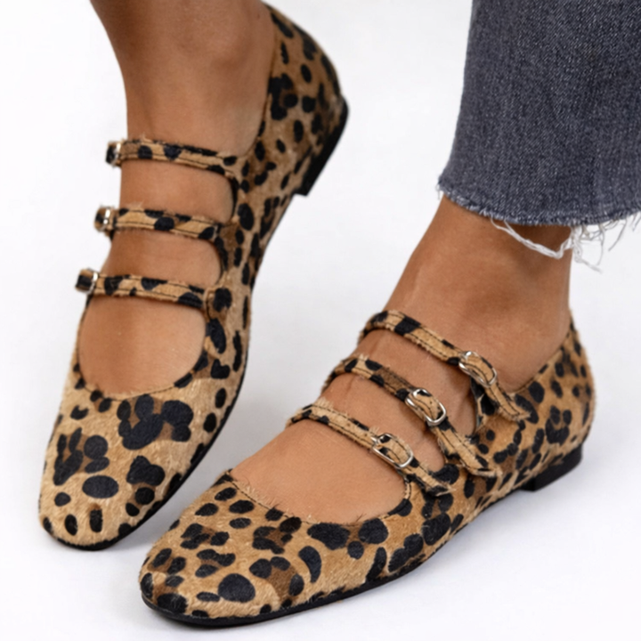 Angelie | Chaussures Imprimé Léopard