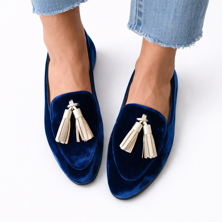 Celestia | Mocassins Élégants à Franges