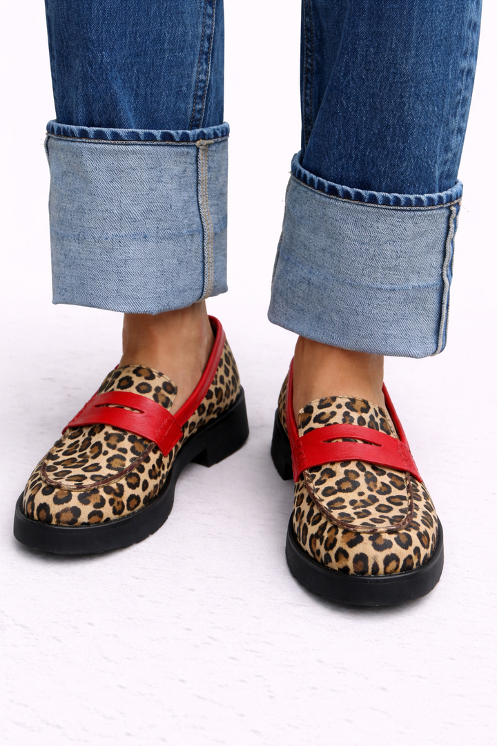 Roxie | Mocassins Imprimé Sauvage