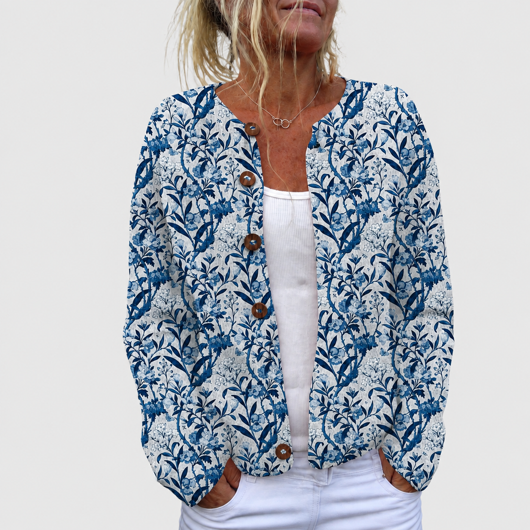 SOPHIE | FEUILLAGE BLEU