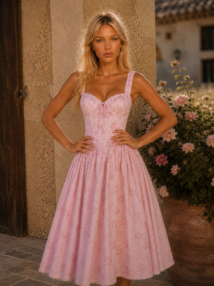 Robe Rosalie Fleurie