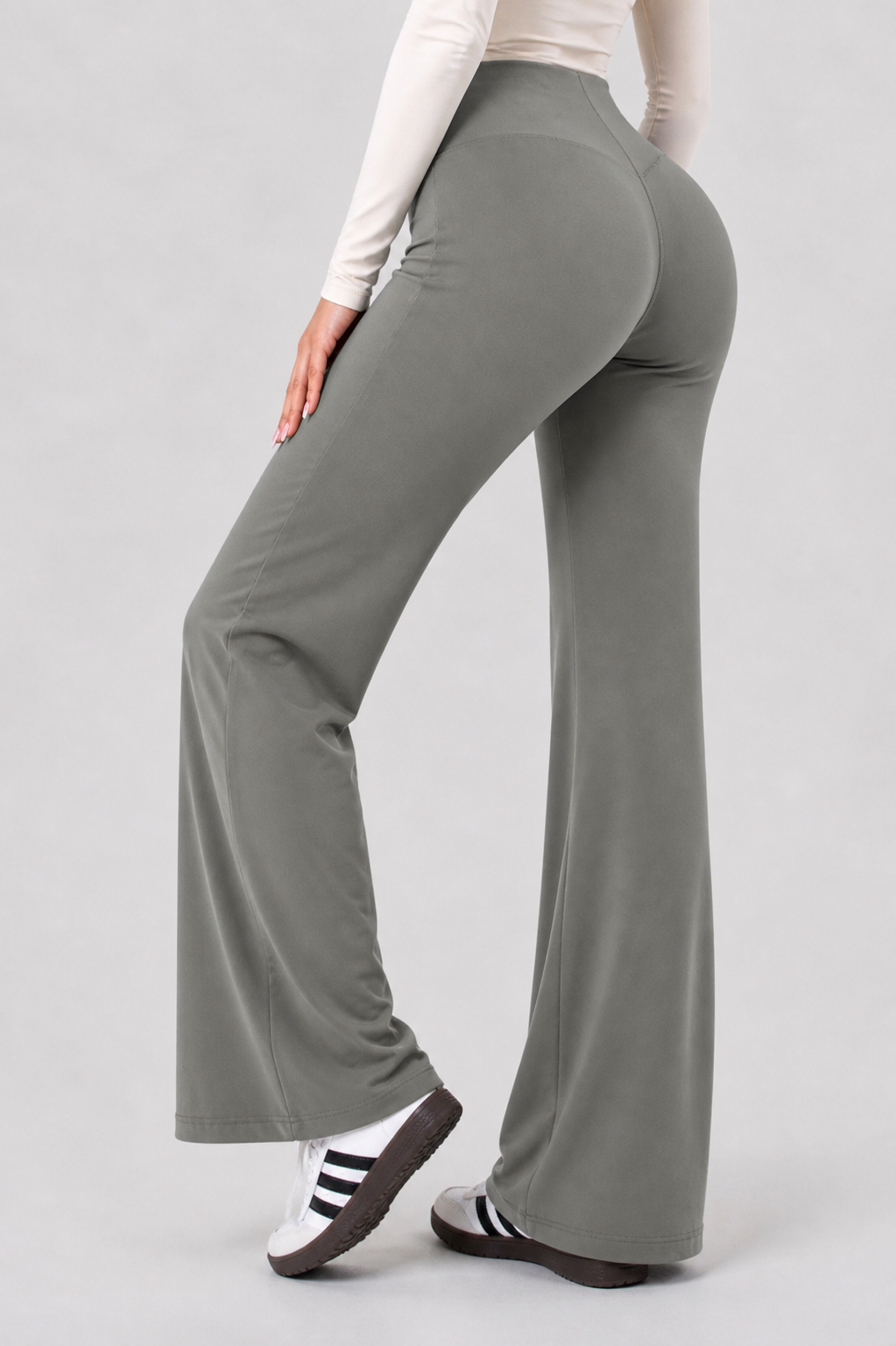 Pantalon Évasé Sculpt