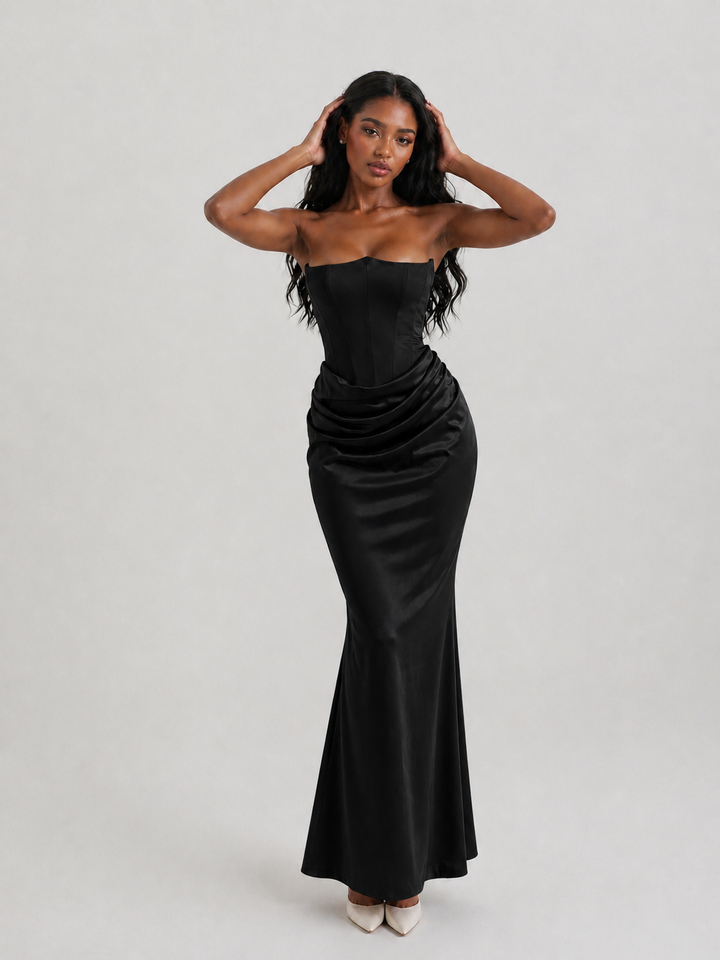 Céleste Robe Sculptante Nuit