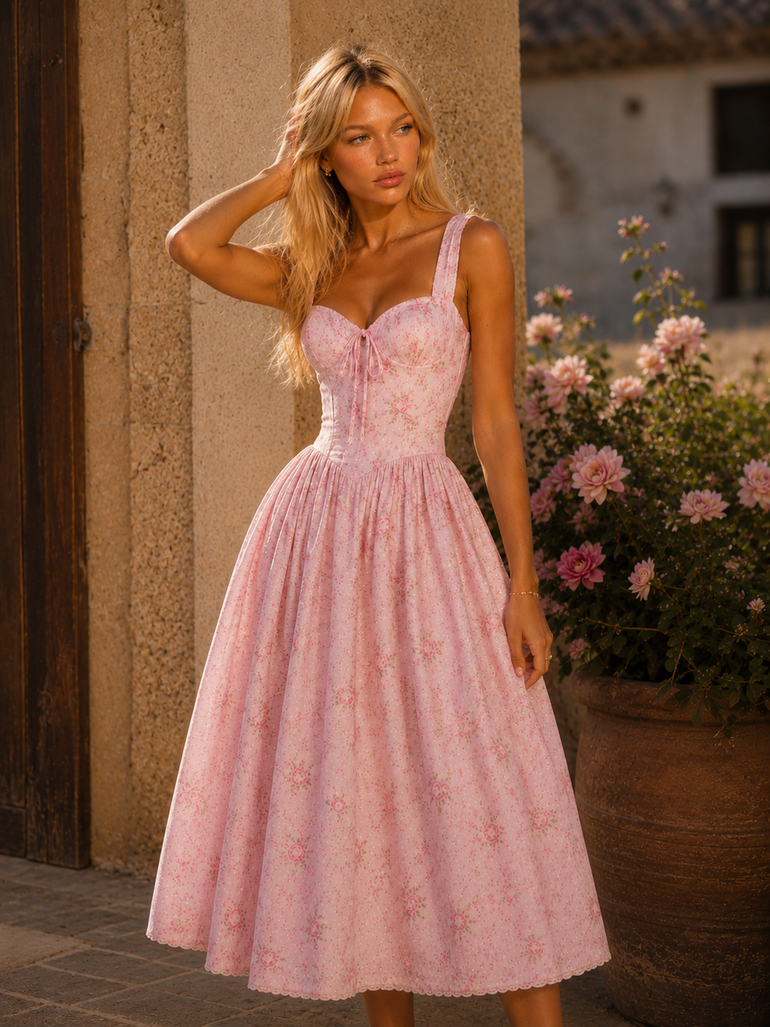 Robe Rosalie Fleurie