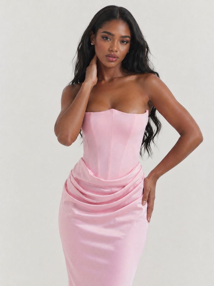 Céleste Robe Sculptante Nuit