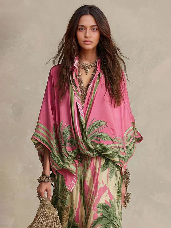 Margaux | Ensemble Kimono en Soie