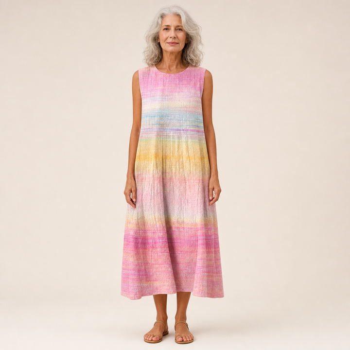 Esmée - Robe d’Été Confortable Sans Manches
