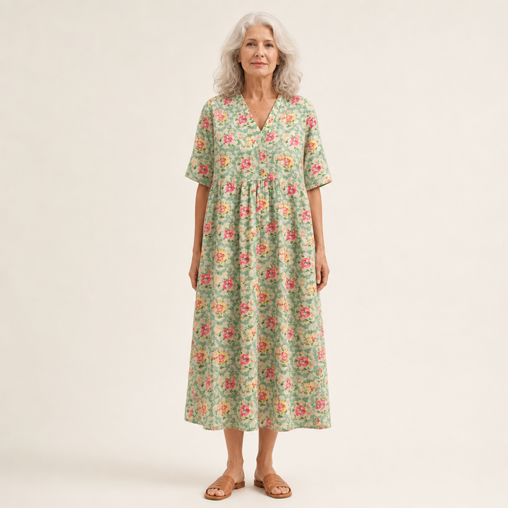 Cécile - Robe d’Été Confortable