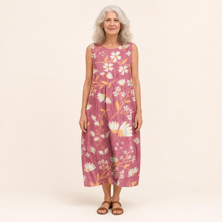 Margaux - Robe d’Été Confortable Sans Manches