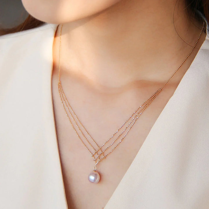 Collier Perle Akoya Délicat