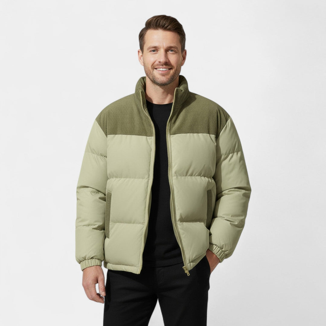 Doudoune Homme Coton – Coupe Ample Urbain Élégant