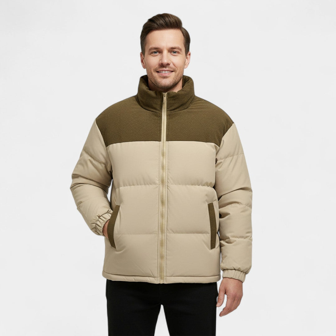 Doudoune Homme Coton – Coupe Ample Urbain Élégant