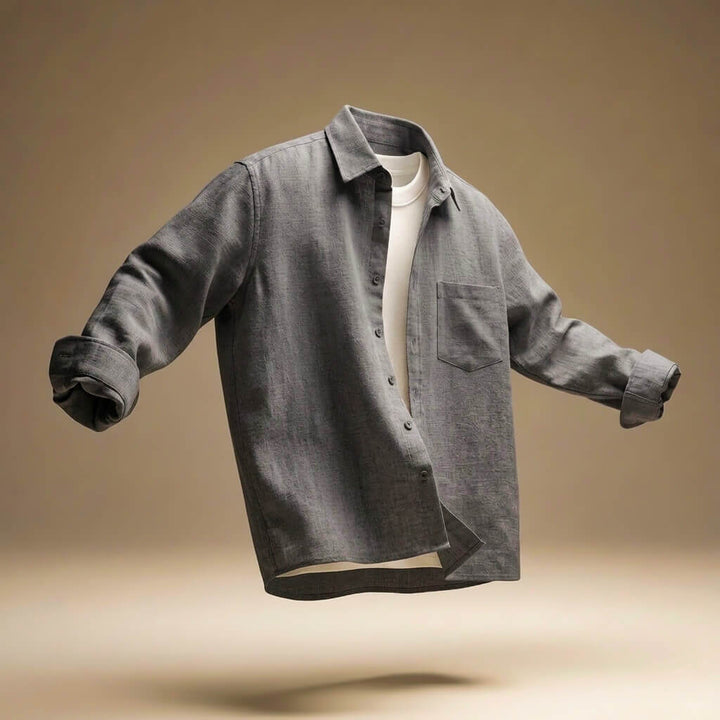 Chemise Décontractée Homme en Coton – Coupe Légère et Décontractée