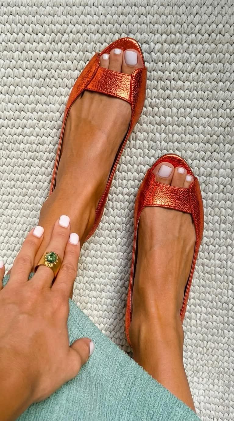 Margaux | Sandales Dorées Comfort Chic