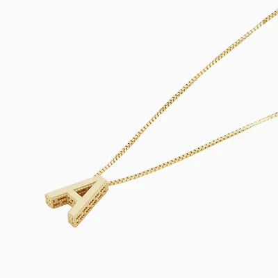 Collier Initial Lettre d&