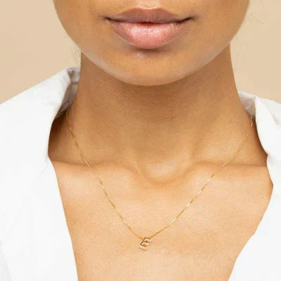 Collier Initial Lettre d&