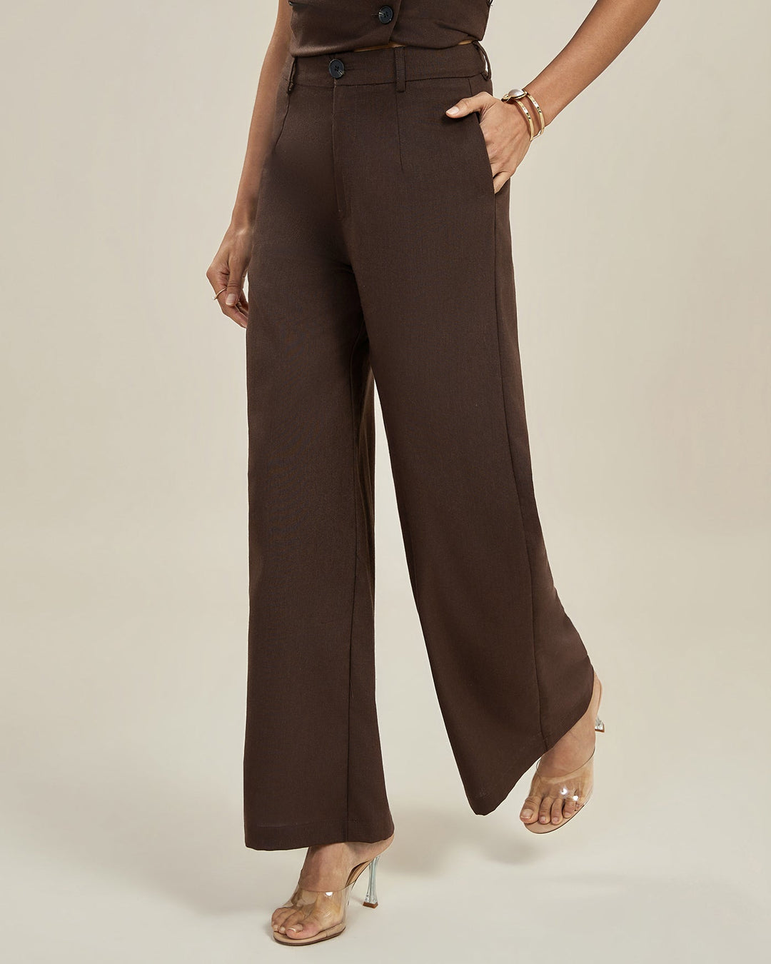 Pantalon Coupe Droite Femme