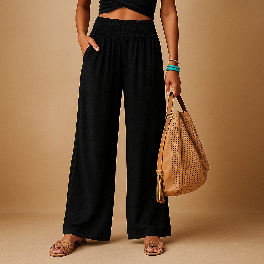 Pantalon Lin Élégant