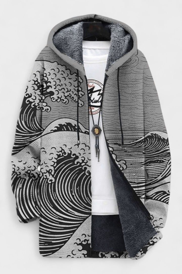 Nikola™ | Cardigan artistique de luxe