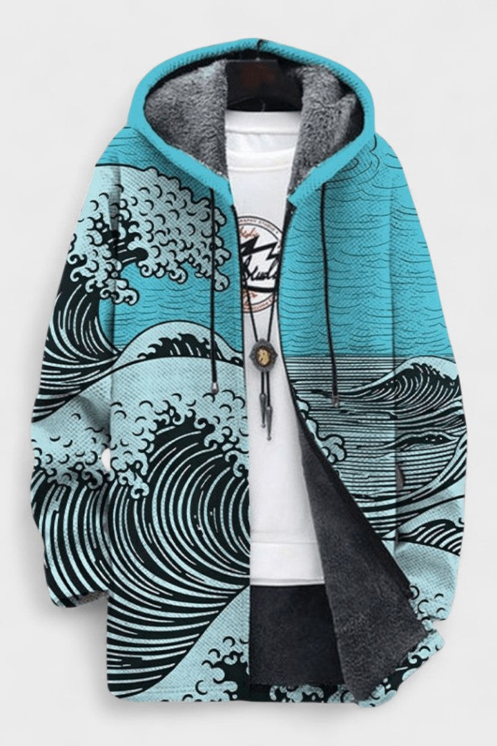 Nikola™ | Cardigan artistique de luxe
