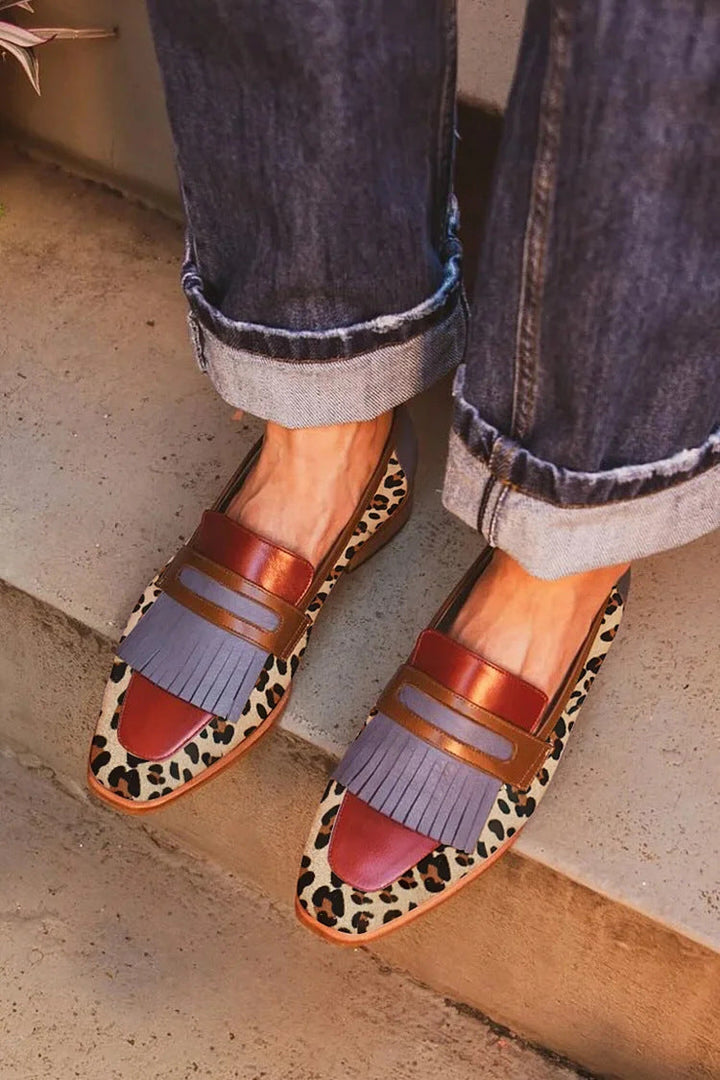 Zelda | Mocassin Élégant Léopard