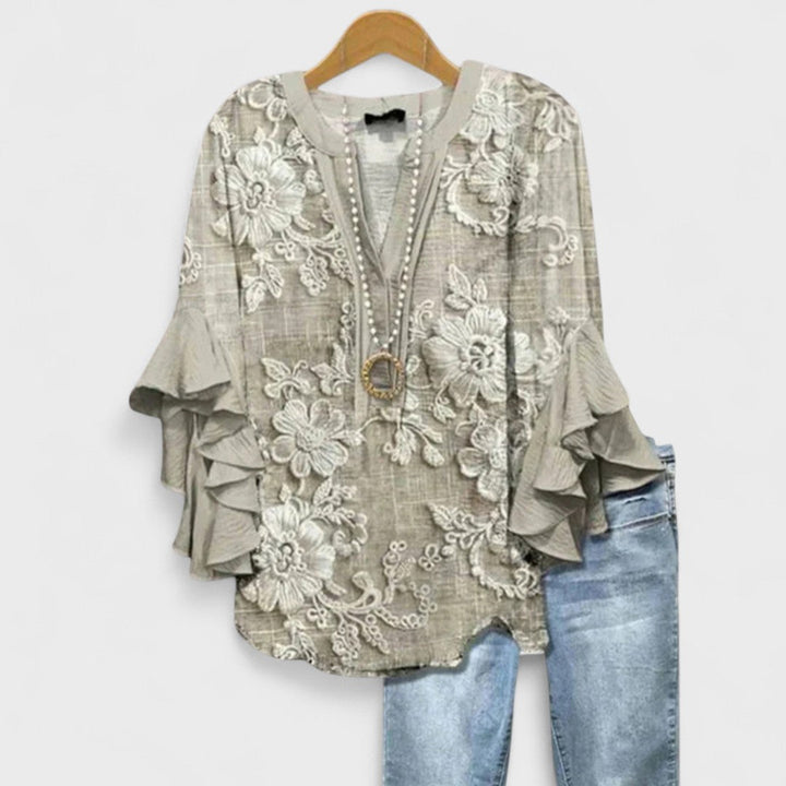 Blouse légère pour femme – Respirante, élégante et décontractée, style quotidien