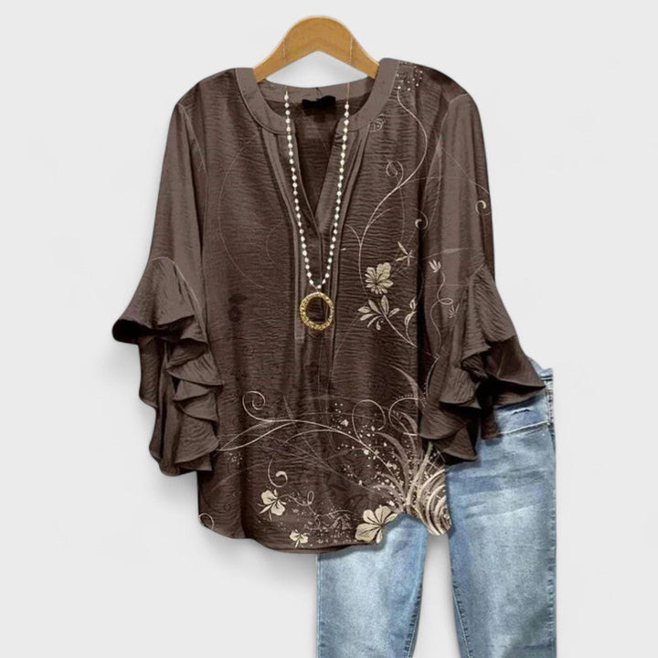 Blouse légère pour femme – Respirante, élégante et décontractée, style quotidien