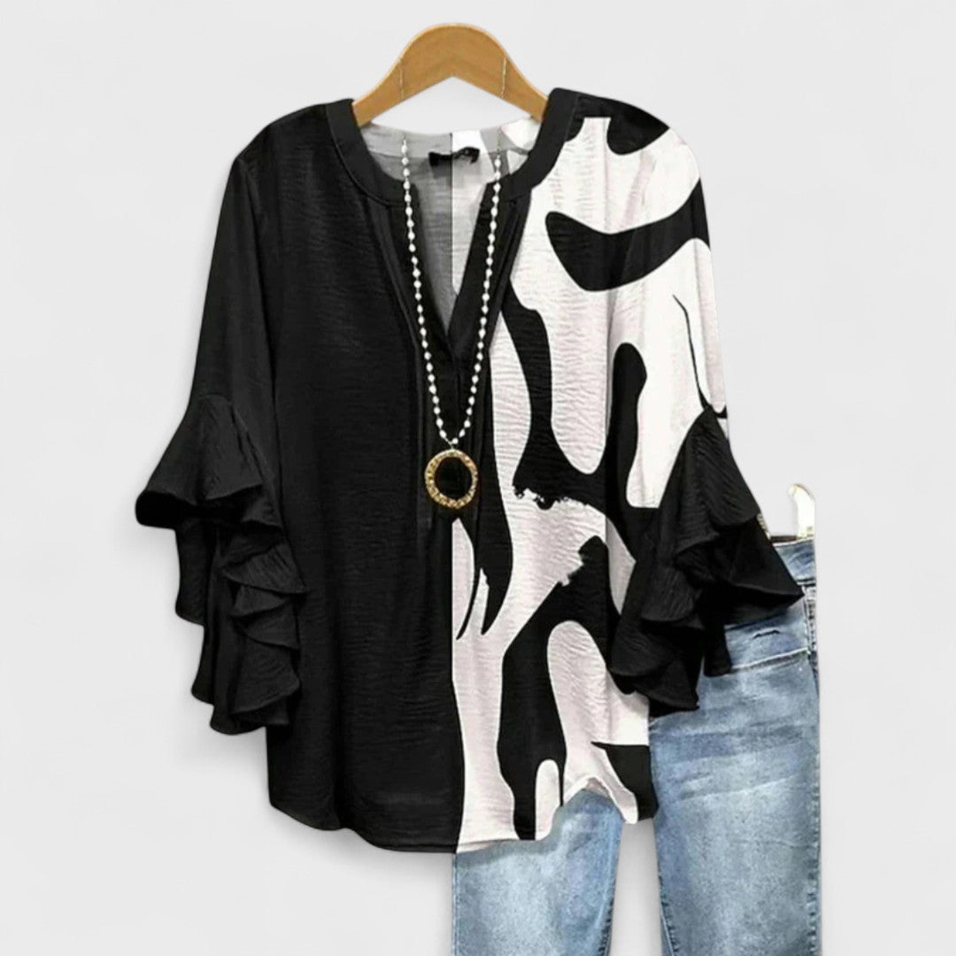 Blouse légère pour femme – Respirante, élégante et décontractée, style quotidien