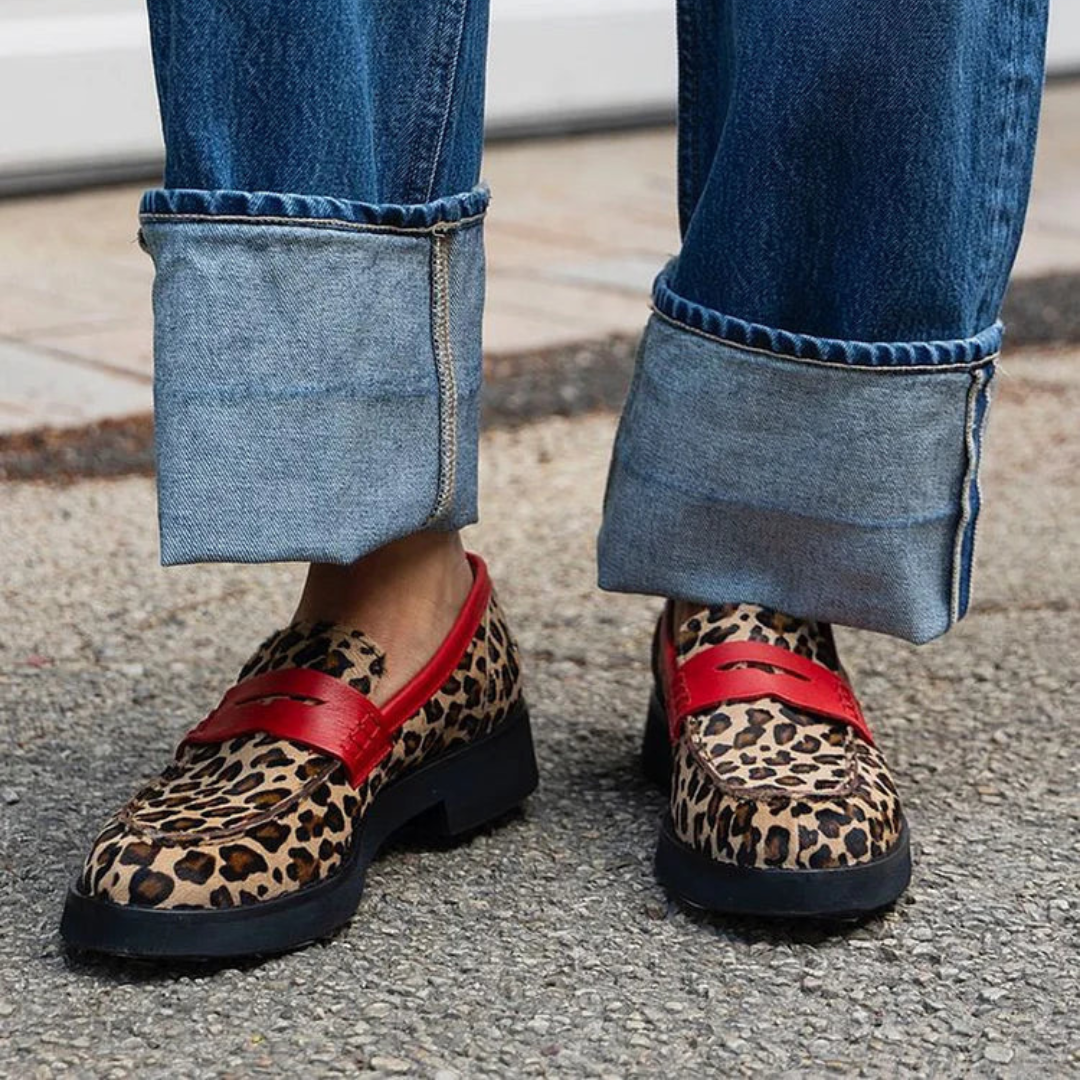 Roxie | Mocassins Imprimé Sauvage