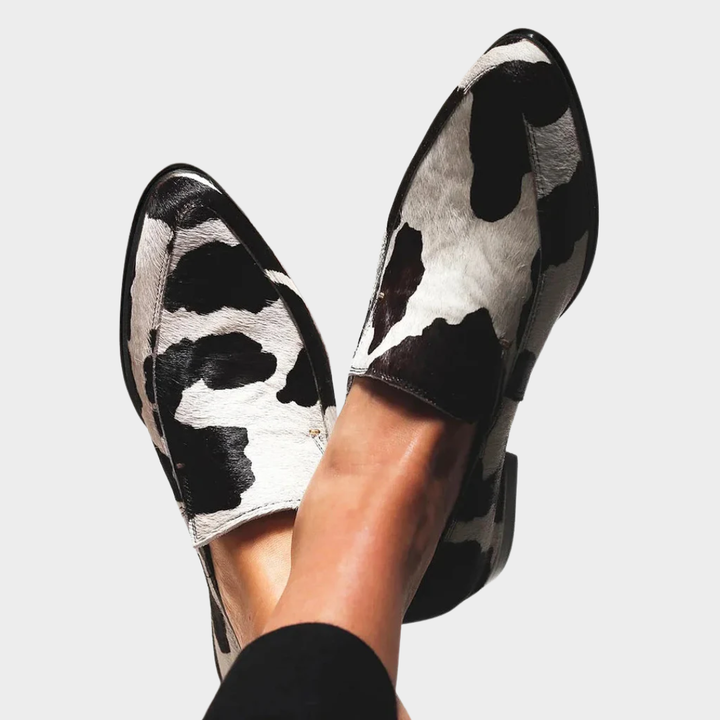 Becca | Chaussures à Imprimé Vache