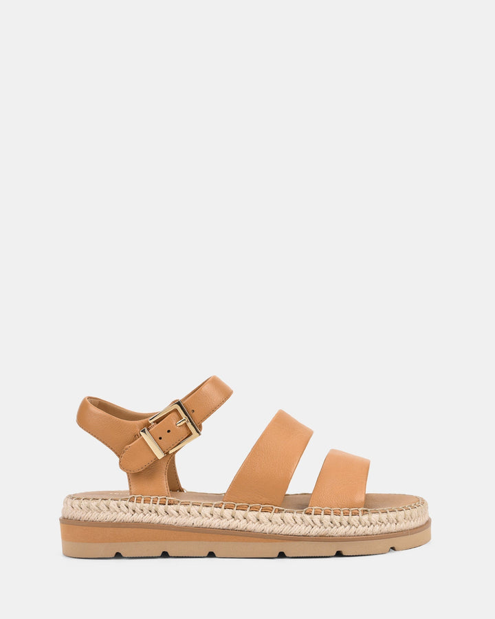 Sandales Caramel Femme