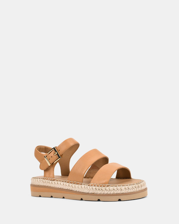 Sandales Caramel Femme