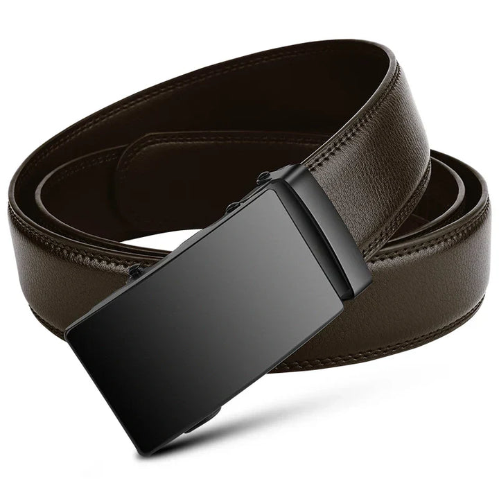 Ceinture Homme Premium en Cuir PU – Sangle de Luxe à Boucle Automatique