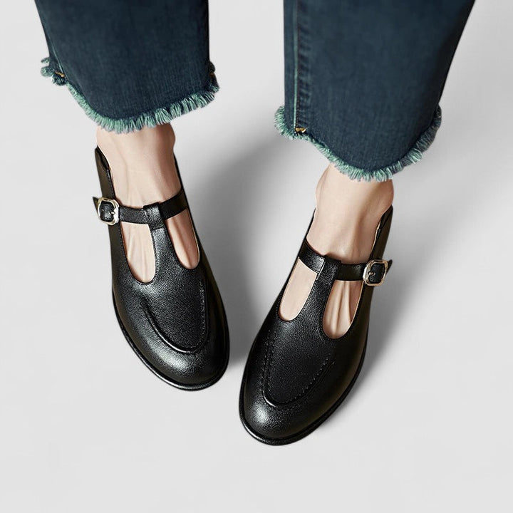 Camila | Chaussures Mary Jane Orthopédiques à Talon Bas