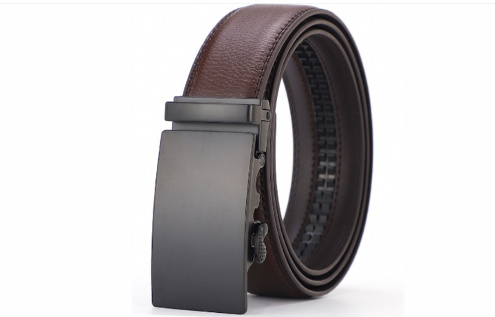 Ceinture Homme Premium en Cuir PU – Sangle de Luxe à Boucle Automatique