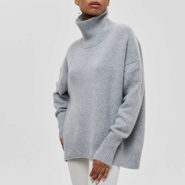 Nina | Pull Col Roulé Luxe