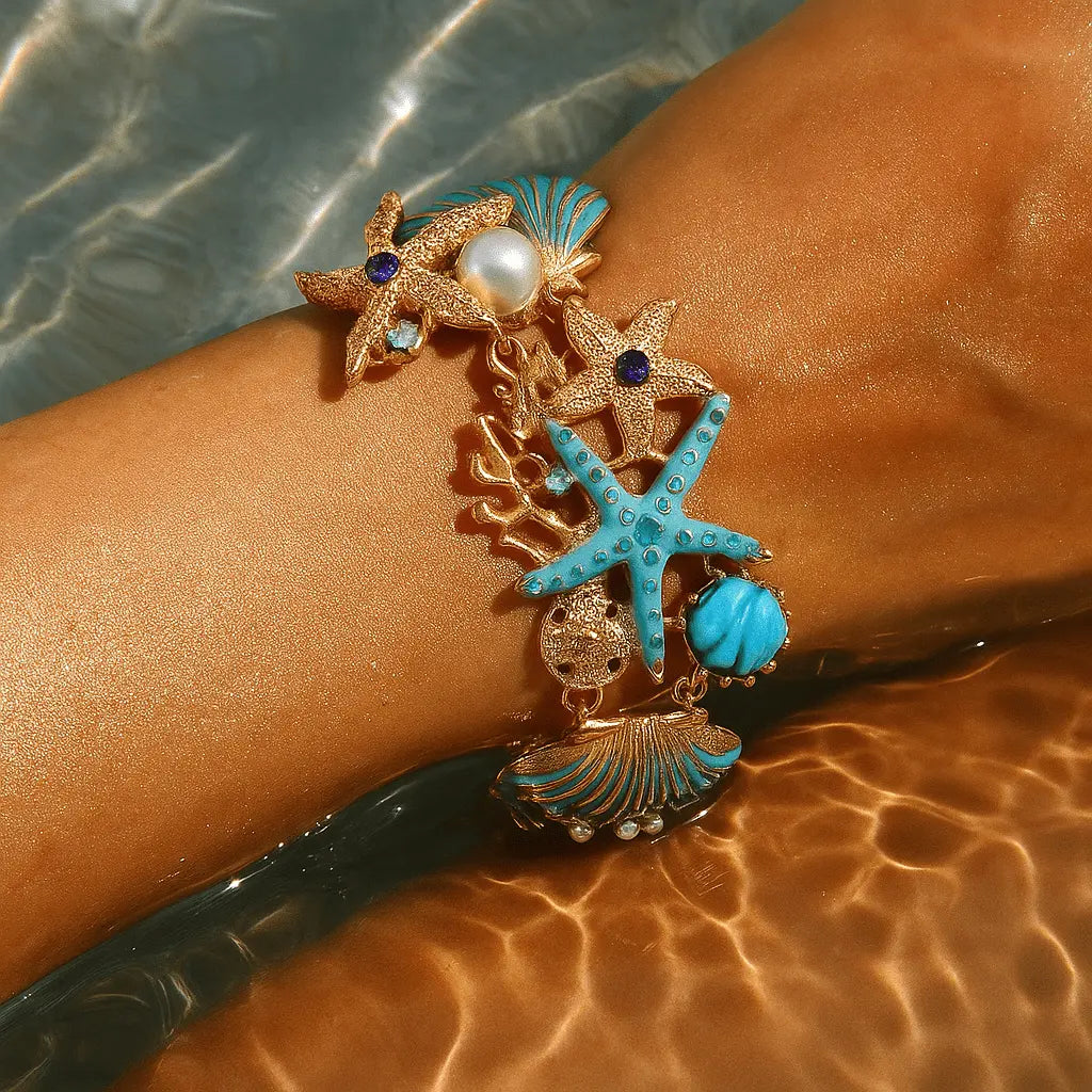 Bracelet Coquillages Marins