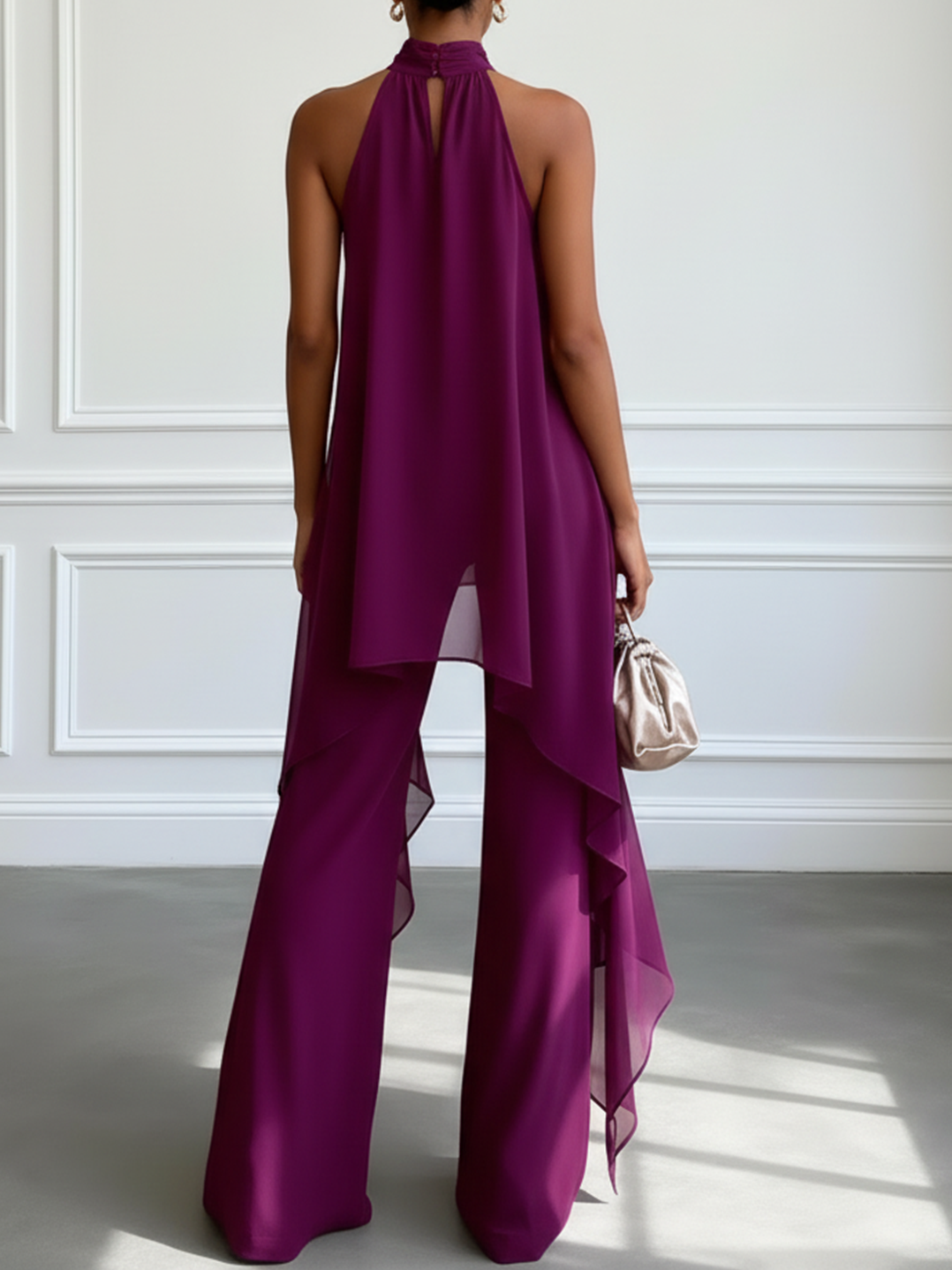 Juliette | Ensemble Top Halter et Pantalon