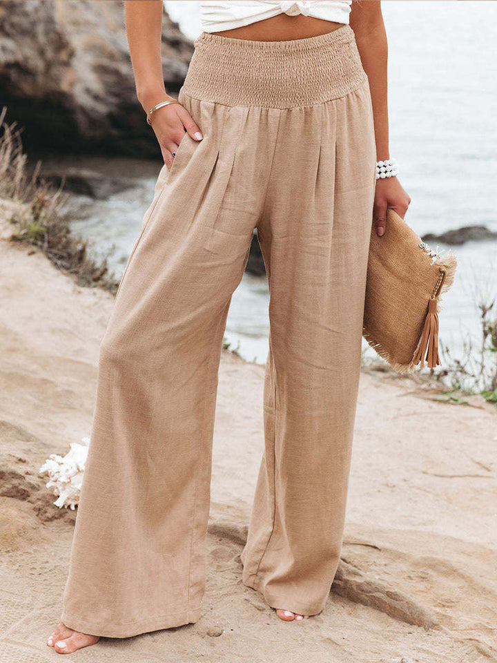 Pantalon Lin Été Femme