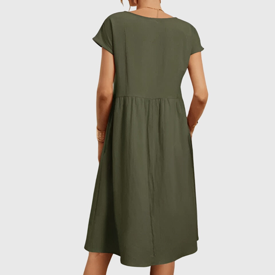 Isabelle | Robe Élégante de Printemps