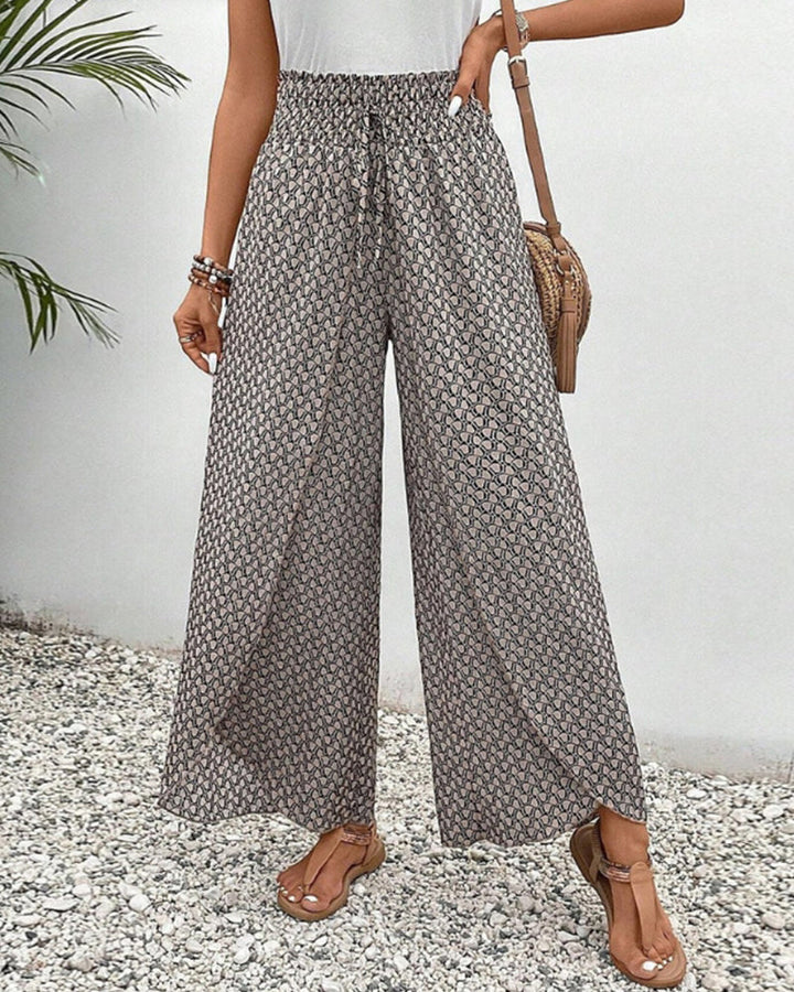 Pantalon Confort Taille Haute