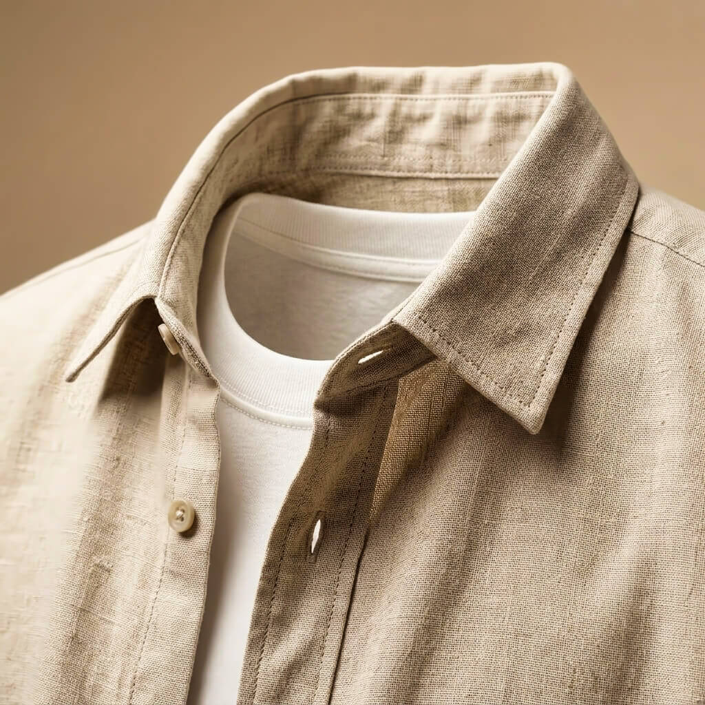 Chemise Décontractée Homme en Coton – Coupe Légère et Décontractée