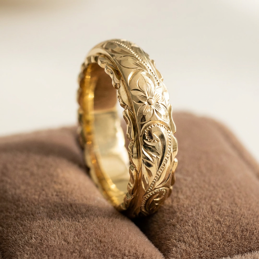 Bague en Or “Fleur Ancienne”