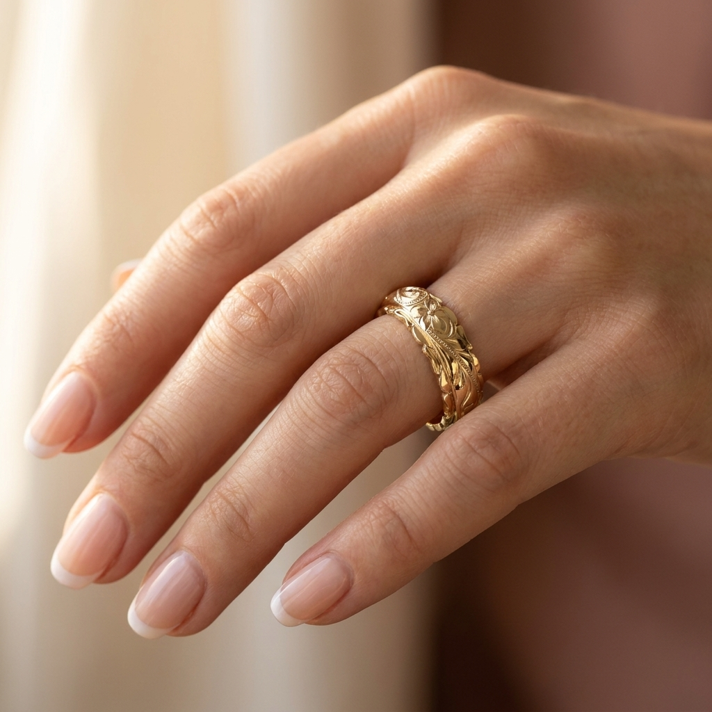 Bague en Or “Fleur Ancienne”