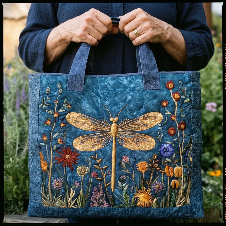 Sac rembourré - Libellule dorée